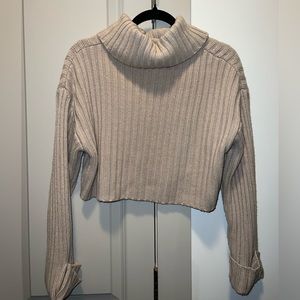 Cropped sweater